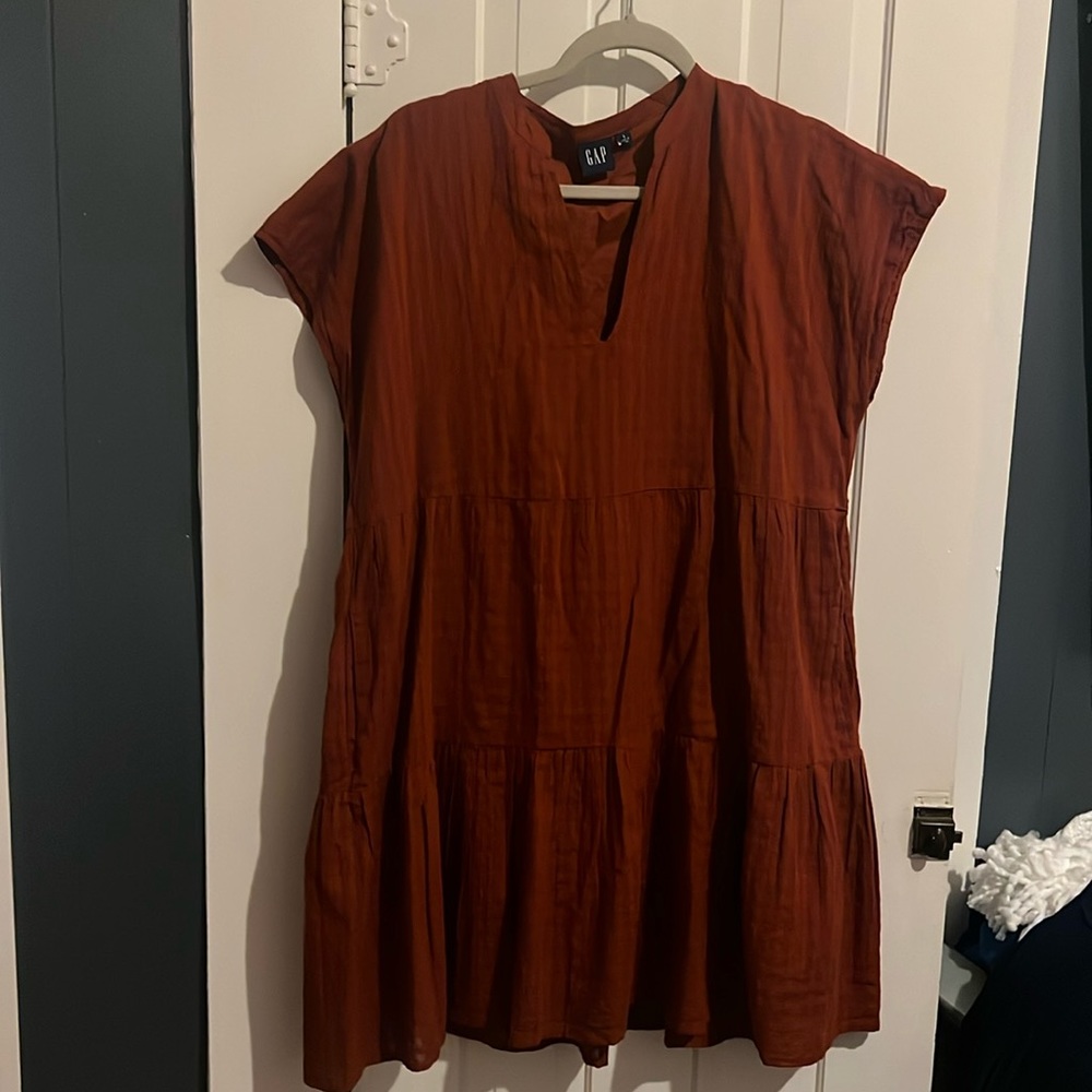 burgundy  Gap Dress